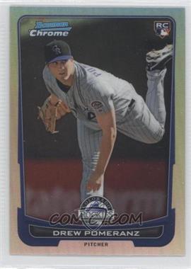 2012 Bowman Chrome - [Base] - Refractor #150 - Drew Pomeranz