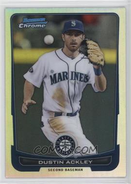 2012 Bowman Chrome - [Base] - Refractor #153 - Dustin Ackley