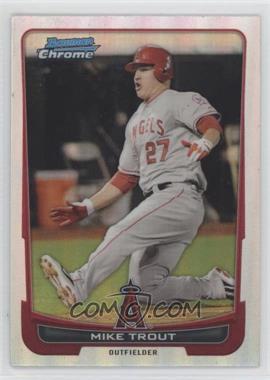 2012 Bowman Chrome - [Base] - Refractor #157 - Mike Trout