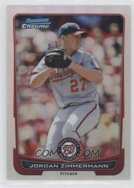 2012 Bowman Chrome - [Base] - Refractor #161 - Jordan Zimmermann