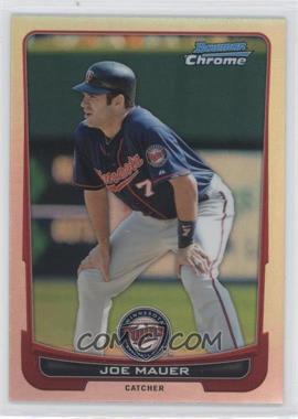 2012 Bowman Chrome - [Base] - Refractor #170 - Joe Mauer