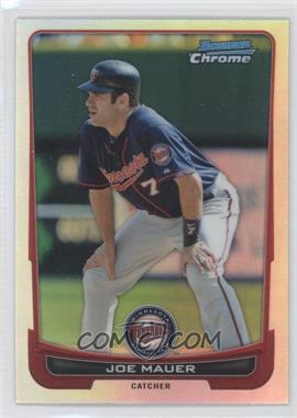 2012 Bowman Chrome - [Base] - Refractor #170 - Joe Mauer