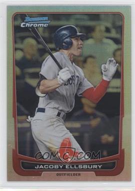 2012 Bowman Chrome - [Base] - Refractor #172 - Jacoby Ellsbury