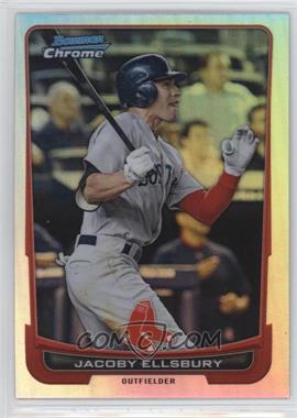 2012 Bowman Chrome - [Base] - Refractor #172 - Jacoby Ellsbury