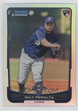 2012 Bowman Chrome - [Base] - Refractor #199 - Wily Peralta