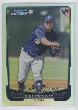 2012 Bowman Chrome - [Base] - Refractor #199 - Wily Peralta