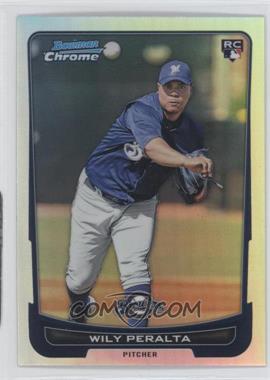 2012 Bowman Chrome - [Base] - Refractor #199 - Wily Peralta