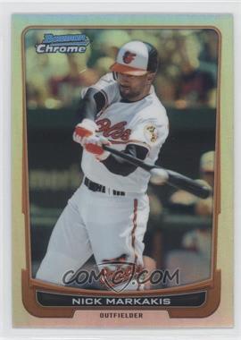 2012 Bowman Chrome - [Base] - Refractor #20 - Nick Markakis