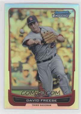 2012 Bowman Chrome - [Base] - Refractor #205 - David Freese