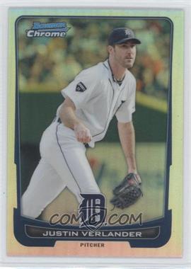 2012 Bowman Chrome - [Base] - Refractor #218 - Justin Verlander