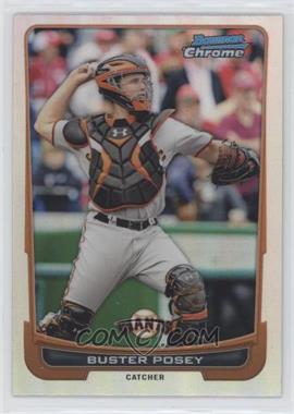 2012 Bowman Chrome - [Base] - Refractor #3 - Buster Posey [EX to NM]