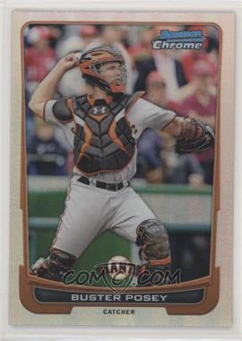 2012 Bowman Chrome - [Base] - Refractor #3 - Buster Posey [EX to NM]