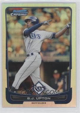 2012 Bowman Chrome - [Base] - Refractor #48 - B.J. Upton