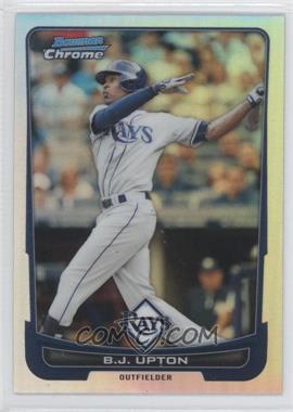 2012 Bowman Chrome - [Base] - Refractor #48 - B.J. Upton