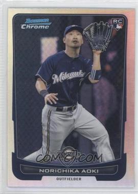 2012 Bowman Chrome - [Base] - Refractor #52 - Norichika Aoki