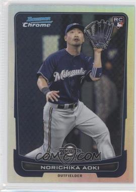 2012 Bowman Chrome - [Base] - Refractor #52 - Norichika Aoki