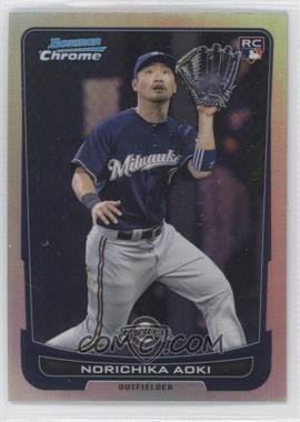 2012 Bowman Chrome - [Base] - Refractor #52 - Norichika Aoki