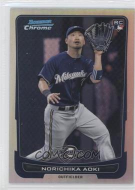 2012 Bowman Chrome - [Base] - Refractor #52 - Norichika Aoki