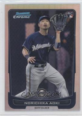 2012 Bowman Chrome - [Base] - Refractor #52 - Norichika Aoki