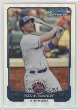 2012 Bowman Chrome - [Base] - Refractor #53 - David Wright