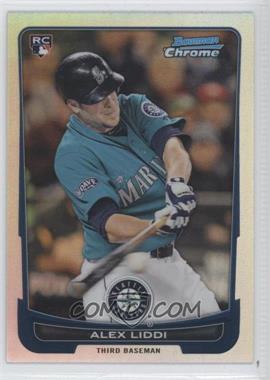 2012 Bowman Chrome - [Base] - Refractor #6 - Alex Liddi