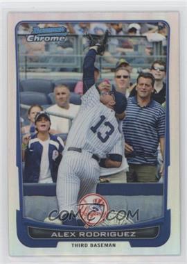 2012 Bowman Chrome - [Base] - Refractor #66 - Alex Rodriguez