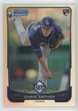 2012 Bowman Chrome - [Base] - Refractor #70 - Chris Archer