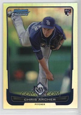 2012 Bowman Chrome - [Base] - Refractor #70 - Chris Archer