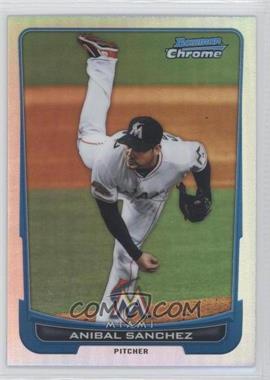 2012 Bowman Chrome - [Base] - Refractor #8 - Anibal Sanchez