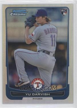 2012 Bowman Chrome - [Base] - Refractor #84 - Yu Darvish