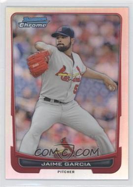 2012 Bowman Chrome - [Base] - Refractor #89 - Jaime Garcia