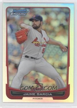 2012 Bowman Chrome - [Base] - Refractor #89 - Jaime Garcia