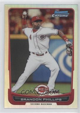 2012 Bowman Chrome - [Base] - Refractor #94 - Brandon Phillips