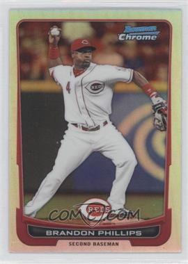 2012 Bowman Chrome - [Base] - Refractor #94 - Brandon Phillips