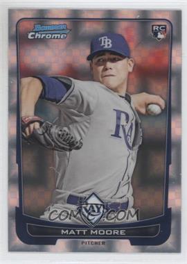 2012 Bowman Chrome - [Base] - Retail X-Fractor #108 - Matt Moore