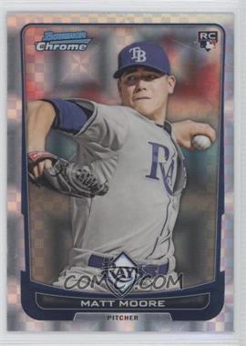 2012 Bowman Chrome - [Base] - Retail X-Fractor #108 - Matt Moore