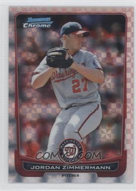 2012 Bowman Chrome - [Base] - Retail X-Fractor #161 - Jordan Zimmermann