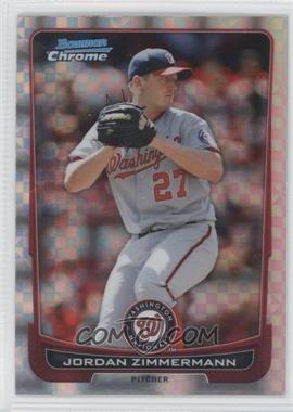 2012 Bowman Chrome - [Base] - Retail X-Fractor #161 - Jordan Zimmermann