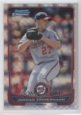 2012 Bowman Chrome - [Base] - Retail X-Fractor #161 - Jordan Zimmermann