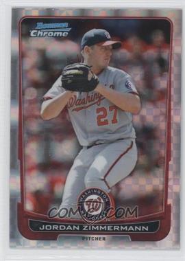 2012 Bowman Chrome - [Base] - Retail X-Fractor #161 - Jordan Zimmermann