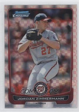 2012 Bowman Chrome - [Base] - Retail X-Fractor #161 - Jordan Zimmermann