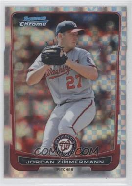 2012 Bowman Chrome - [Base] - Retail X-Fractor #161 - Jordan Zimmermann