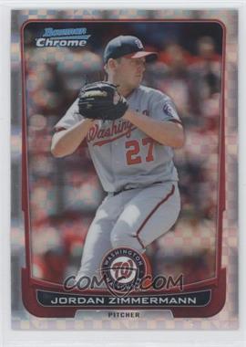 2012 Bowman Chrome - [Base] - Retail X-Fractor #161 - Jordan Zimmermann