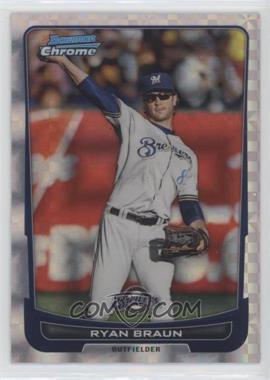 2012 Bowman Chrome - [Base] - Retail X-Fractor #174 - Ryan Braun