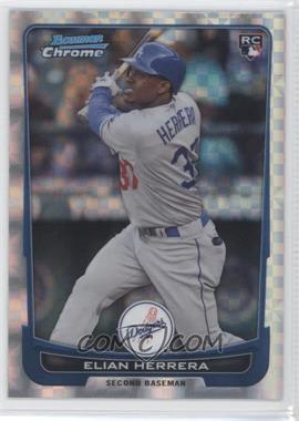 2012 Bowman Chrome - [Base] - Retail X-Fractor #177 - Elian Herrera