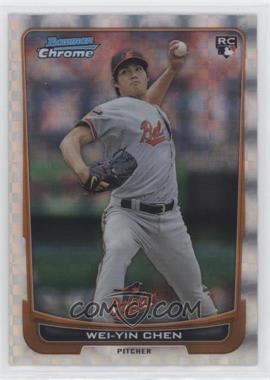 2012 Bowman Chrome - [Base] - Retail X-Fractor #185 - Wei-Yin Chen