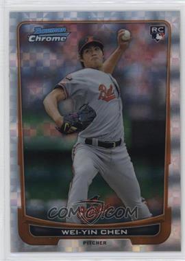 2012 Bowman Chrome - [Base] - Retail X-Fractor #185 - Wei-Yin Chen