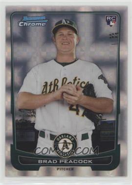 2012 Bowman Chrome - [Base] - Retail X-Fractor #21 - Brad Peacock