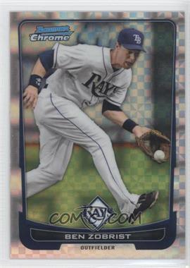 2012 Bowman Chrome - [Base] - Retail X-Fractor #220 - Ben Zobrist