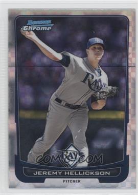 2012 Bowman Chrome - [Base] - Retail X-Fractor #4 - Jeremy Hellickson